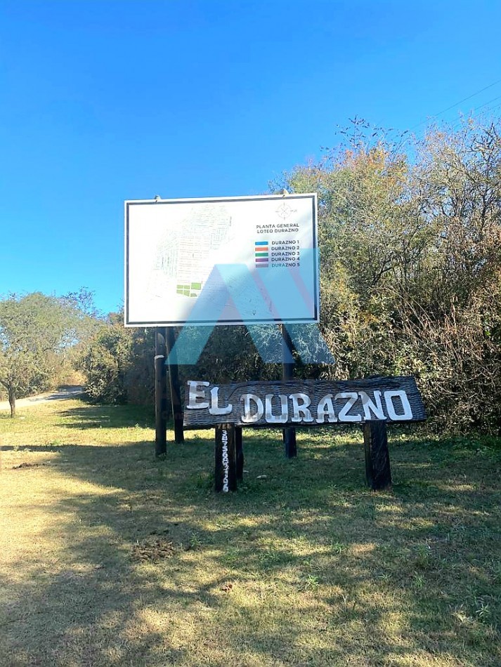 VENDE TERRENOS El DURAZNO(LA CALDERA)