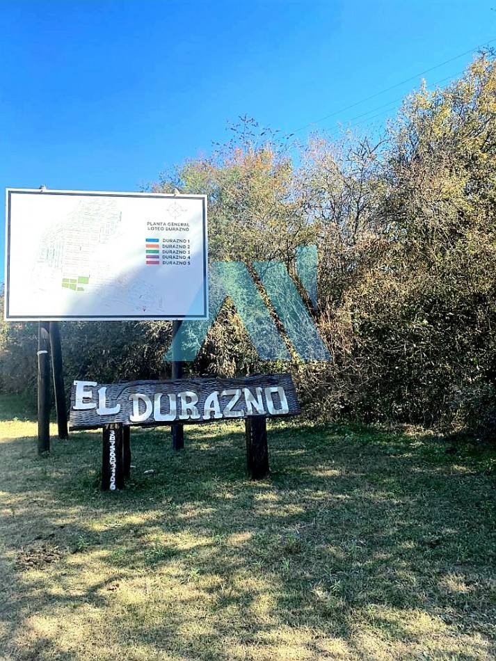 VENDE TERRENOS El DURAZNO(LA CALDERA)